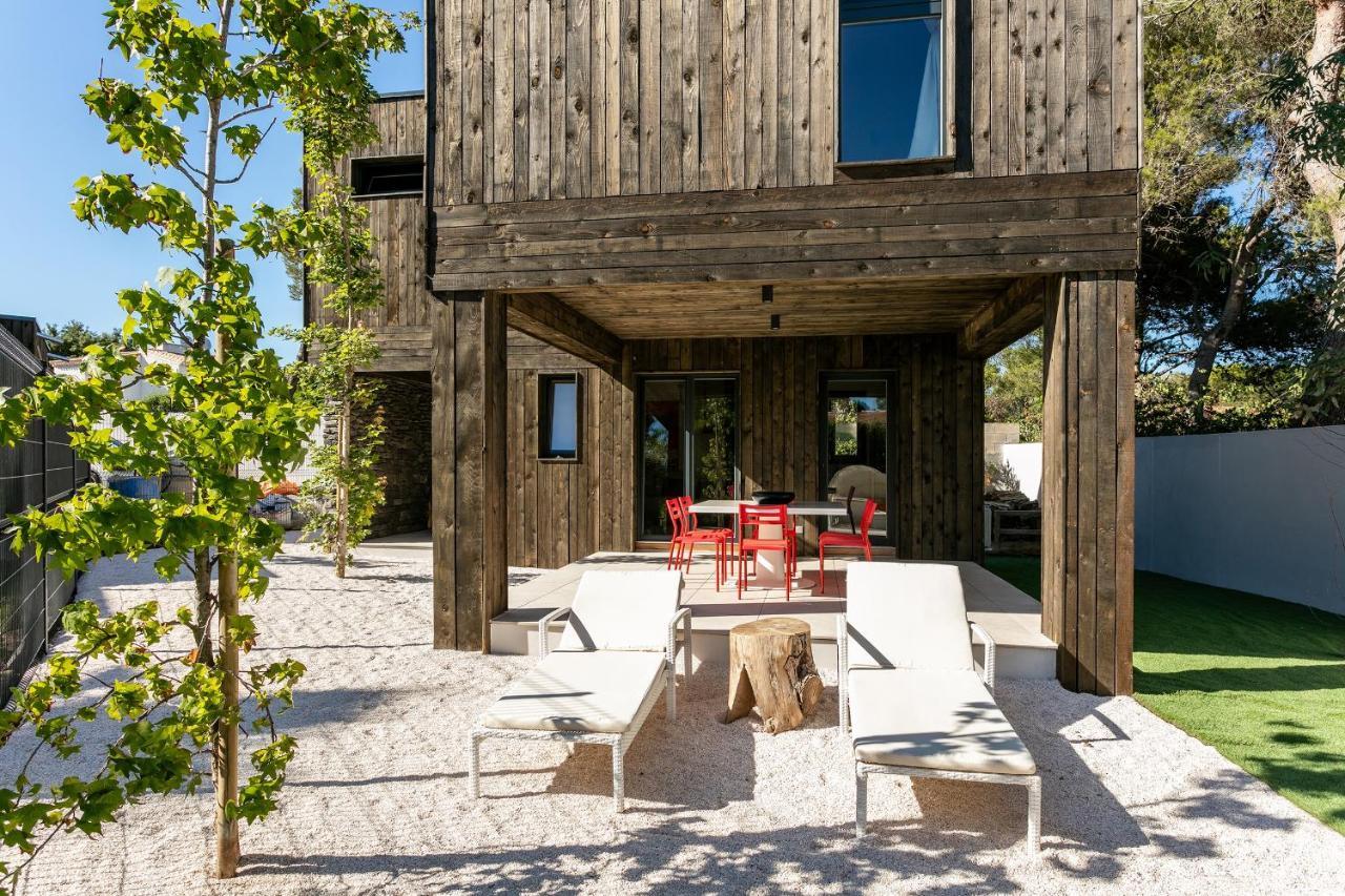 Le Cabanon Villa Agde Bagian luar foto